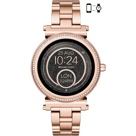 michael kors sofie access watch battery usage|Michael Kors Access Sofie Smartwatch Review.